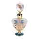 thumbnail image 3 of Botella de perfume con forma de corazón, botellas dispensadoras de muestra, botellas portátiles reutilizables, mini botellas rellenables para viajes, azul, 3 of 9