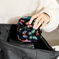 thumbnail image 6 of Butterfly Sanitary Napkin Pouch Bag with Plush Fabric, Sponge, and Oxford Cloth Material, 4.7x6.6x6.6 in, Ideal Travel Accessory for Feminine Hygiene Products., 6 of 6