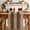 Brown Beige, variant on Brown Wood Grain Table Runner - 120 Inch Long Ombre Rustic Retro Wooden Plank Cotton and Linen Blended Dress Scarves Farmhouse Table Runner for Kitchen Dining, Coffee Table, 13" x 120"