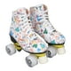 thumbnail image 3 of Patines de ruedas de doble fila, Patines de ruedas de doble fila de 4 ruedas Patines de ruedas de graffiti creados magistralmente, 3 of 12