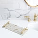 thumbnail image 4 of Bandeja organizadora multiusos para collares y pulseras, ideal para dormitorio y baño. Rectángulo blanco, 4 of 9