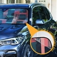 thumbnail image 3 of Yayeee Car Windshield Sun Shade Universal Fit Front Visor Protector, Pink Geometric, 3 of 8