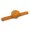 Turmeric, variant on Pumpkin Needle Wrist Pin Cushion Holder Elastic Strap Pincushions Craft Sewing Needlework Sewing Pin Pad