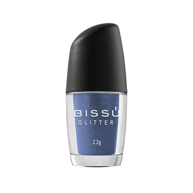 Glitter para rostro Varios tonos Bissu 2.2 g azul marino