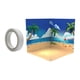 thumbnail image 5 of Colección de almacenamiento de fondo a escala 1:12, exhibición de dioramas para figuras de acción de soldados Playa, 5 of 9
