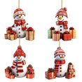 thumbnail image 1 of 2025 Christmas Ornaments 2025 Christmas Decorations Christmas Advent Decorations Christmas Tree Hanging Decorations Christmas Tree Hanging Decorations Christmas Snow Man Decoration, 1 of 6