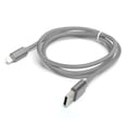thumbnail image 2 of cable usb cable cargador usb cable cargador de sincronización de datos 1M Cable de carga de cargador USB trenzado de alta resistencia Cable de carga de sincronización de datos, 2 of 8
