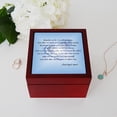thumbnail image 4 of CafePress - Remember Me - Keepsake Box, Finished Hardwood Jewelry Box, Velvet Lined Memento Box, 4 of 5