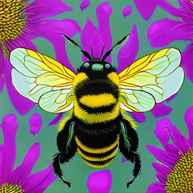 Diamond Painting 5D DIY Kit de abeja de taladro redondo completo Arte Decoración del hogar (B6358) FLhrweasw Nuevo