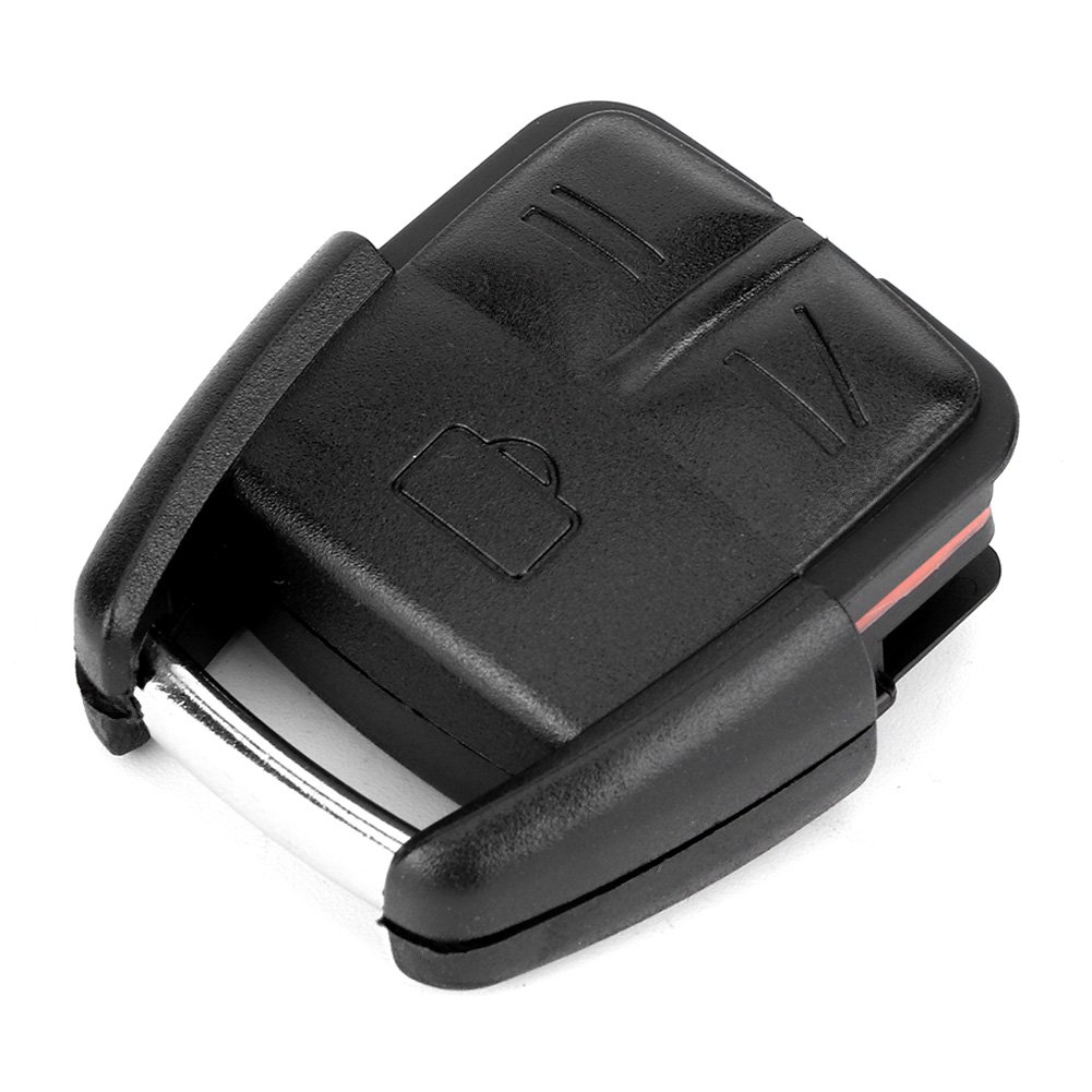 Riousery Premium Car Key Fob Shell Case Case Cover Replacement Kit 3 Buttons with ABS Housing Accessories Fit for Opel Astra Zafira Signum Vectra C 10 inches / 25.4 cm Black