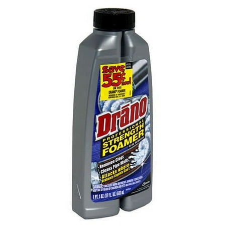 Drano Foaming Liquid Drain Cleaner (Pack of 10)
