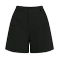 thumbnail image 7 of Work Shorts for Women Summer High Waisted Wide Leg Loose Fit Flowy A Line Businees Casual Shorts, 7 of 7