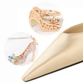 thumbnail image 2 of Women's Pumps Stiletto High Heel Ankle Strap Pointed Toe 8CM Pump Party Dress, 2 of 6