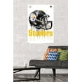 thumbnail image 3 of NFL Pittsburgh Steelers - Drip Helmet 20 Wall Poster, 22.375" x 34" Framed, 3 of 4