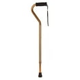 thumbnail image 6 of McKesson Bronze Aluminum Offset Walking Aid Cane, Adjustable Height, 30" to 39", 300-lb Weight Capacity, 1 Ct, 6 of 7