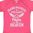 thumbnail image 4 of Inktastic Handpicked for Earth by My Nana in Heaven with Angel Wings Boys or Girls Baby Bodysuit, 4 of 5
