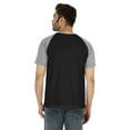 thumbnail image 4 of Inkmeso Short Raglan Sleeve Cotton Lightweight Solid T-Shirts Classic Henley T-Shirt For Mens, 4 of 7