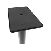 Kanto SP32PL 32 Bookshelf Speaker Stands with Rotating Top Plates and Cable Management – Pair (Black)