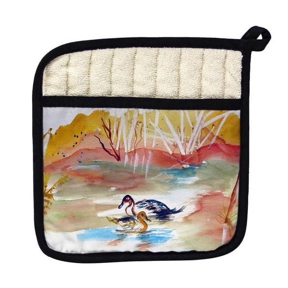 Betsy Drake PT1016 Redhead Pair Pot Holder