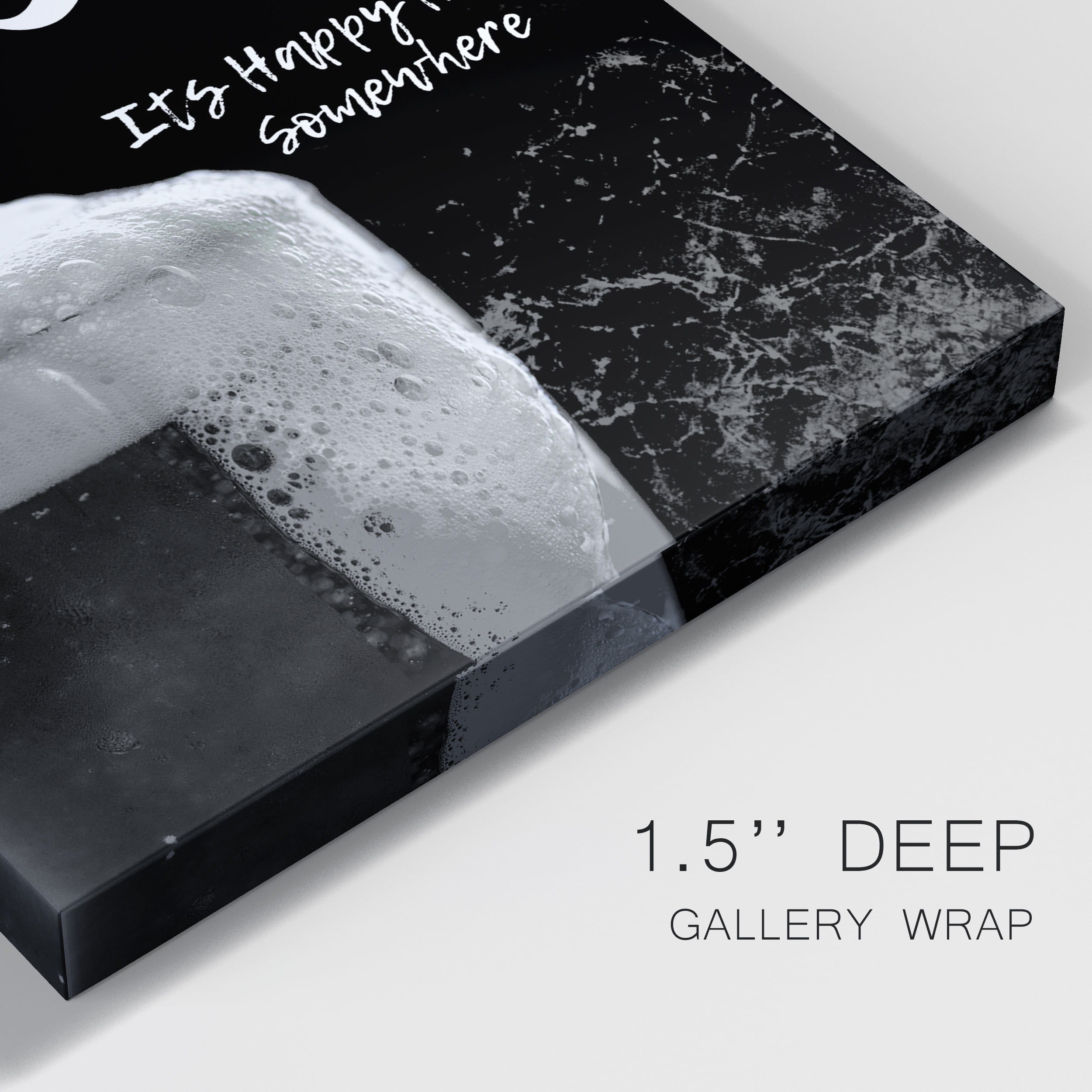 Beer Premium Gallery Wrapped Canvas - Ready to Hang - 8 x 12