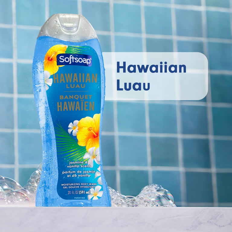 Softsoap Hawaiian Luau Moisturizing Body Wash, pH Balanced