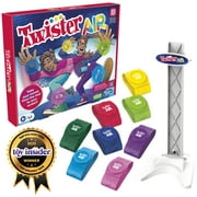 Twister Air Board Game for Kids and Family with AR App Links to Smart Device Ages 8 and Up