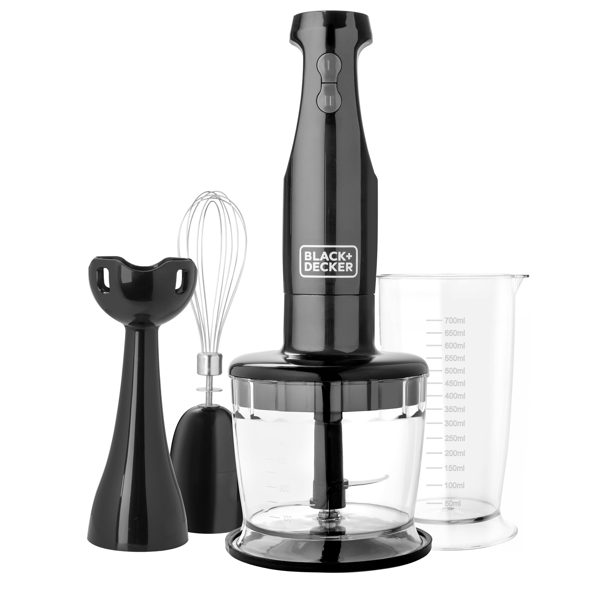 BLACK+DECKER 200W 500ml Blender with 2 Speeds, Black, 3 Pack