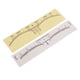 thumbnail image 2 of Regla para cejas adhesiva Ticfox desechable Plantillas guía para cejas pegatinas de medición 100 Uds, 2 of 14