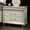 Antique White, variant on Silver Colored Bedroom Bench With Solid Wood Construction And Acrylic Legs Contemporary Crystal Accents For Decoration