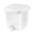 thumbnail image 2 of Dispensador de bebidas para refrigerador con grifo, recipiente transparente de 3.5 L para bebidas frías, a prueba de fugas, para jugos, bebidas heladas y uso en fiestas., 2 of 6