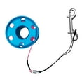 thumbnail image 1 of LOVIVER Scuba Diving Finger Spool Reel, Nylon Line&Double Ended Snap Blue 20m, 1 of 6