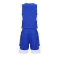 thumbnail image 6 of Kovlvoll Kids Teen Boys Clothes Workout Outfit V Neck Sleeveless Tops Basic Tees with Shorts Summer Comfy Sports Set, 6 of 7