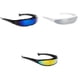 thumbnail image 1 of Gafas de Sol Futuristas Sunnimix 3X Estrechas Monoblock Shield, 1 of 8
