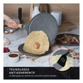 thumbnail image 4 of Crepera con Revestimiento Antiadherente de Mármol, Comal de Cocina Cookify (Gris, 32 cm), 4 of 8