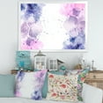 thumbnail image 3 of Designart 'Pink and Purple Abstract With Colorful Splashes I' Modern Framed Art Print, 3 of 4