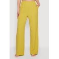 thumbnail image 3 of Women's Crepe Knit High Waisted Wide Leg Pull On Pants, 3 of 4