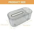 thumbnail image 2 of FRCOLOR  Holder Wipes Dispenser Paper Storage Box Convenient Tissue, 2 of 8