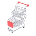 thumbnail image 3 of Fried Food Serving Basket Decorative Cart Model Desktop Trolley Adornment, 3 of 8