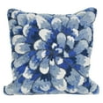 thumbnail image 2 of Liora Manne Frontporch Mum Indoor Outdoor Decorative Pillow Green, 2 of 3