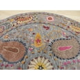 thumbnail image 2 of Hand-tufted Wool Blue Transitional Floral Paisley Rug, 2 of 4