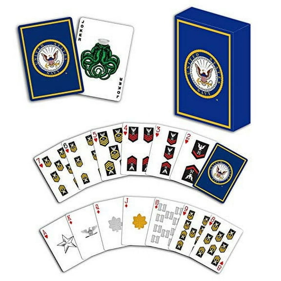 Usn Professional Quality Navy Playing Cards