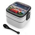 thumbnail image 1 of Cars: Rayo McQueen Fiambrera de Doble Capa, Contenedor de Almuerzo Portátil Apilable, Almacenamiento de Alimentos Hermético a Prueba de Fugas, 1000ml, 1 of 6