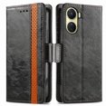 thumbnail image 2 of Compatible With Vivo Y16 Rfid Blocking Leather Wallet Case Card Holder Flip Folio Shockproof Cover, 2 of 3