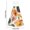 Cow Hats and Flowers, variant on Haosy 2 Pack Kitchen Wash Cloths with Hanging Loops Absorbent Absorbent Quick Drying Hand Towels, Scattered Dandilion Floral