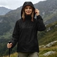 thumbnail image 6 of Lmueinov 2026 Women's Stand Collar Zip Up Windproof Jacket, Elastic Cuff Lightweight Windbreaker with Pockets Casual Outdoor Coat S-XXL, 6 of 7