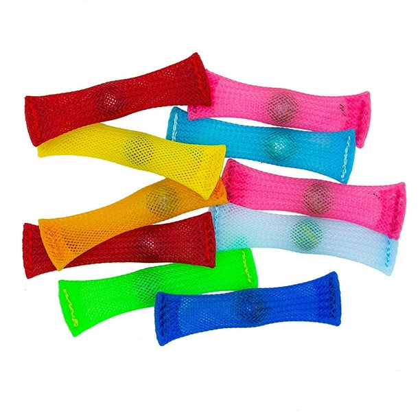 BTHERE Bundle of 10 Mesh Marble Fidget Toy Spinners