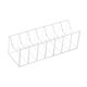 thumbnail image 4 of Organizador de cinturón de acrílico transparente con múltiples compartimentos para joyas, pulseras y corbatas., 4 of 7