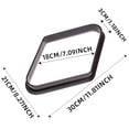 thumbnail image 3 of Pool Triangle Rack for Precise Positioning and Consistent Game Setup, 3 of 6