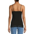 thumbnail image 3 of No Boundaries Junior's Lace Trim Cami, 3 of 5