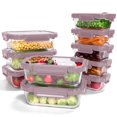 thumbnail image 1 of Juego de 10 Contenedores de Vidrio para Alimentos BOROHOUSE 1.6 y 4.4 Tazas, 1 of 8